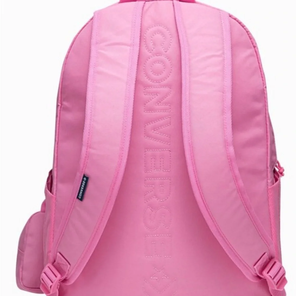 Converse 18" Go 2 Backpack Pink Backpack with Mini Pouch - Picture 3 of 6